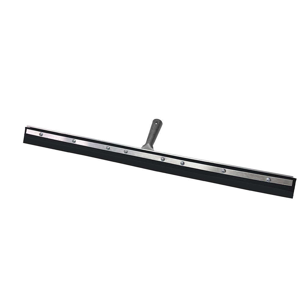 Seymour Midwest Speed Squeegee Hd, 24", Tapered Adapter, Flat, Black Rubber