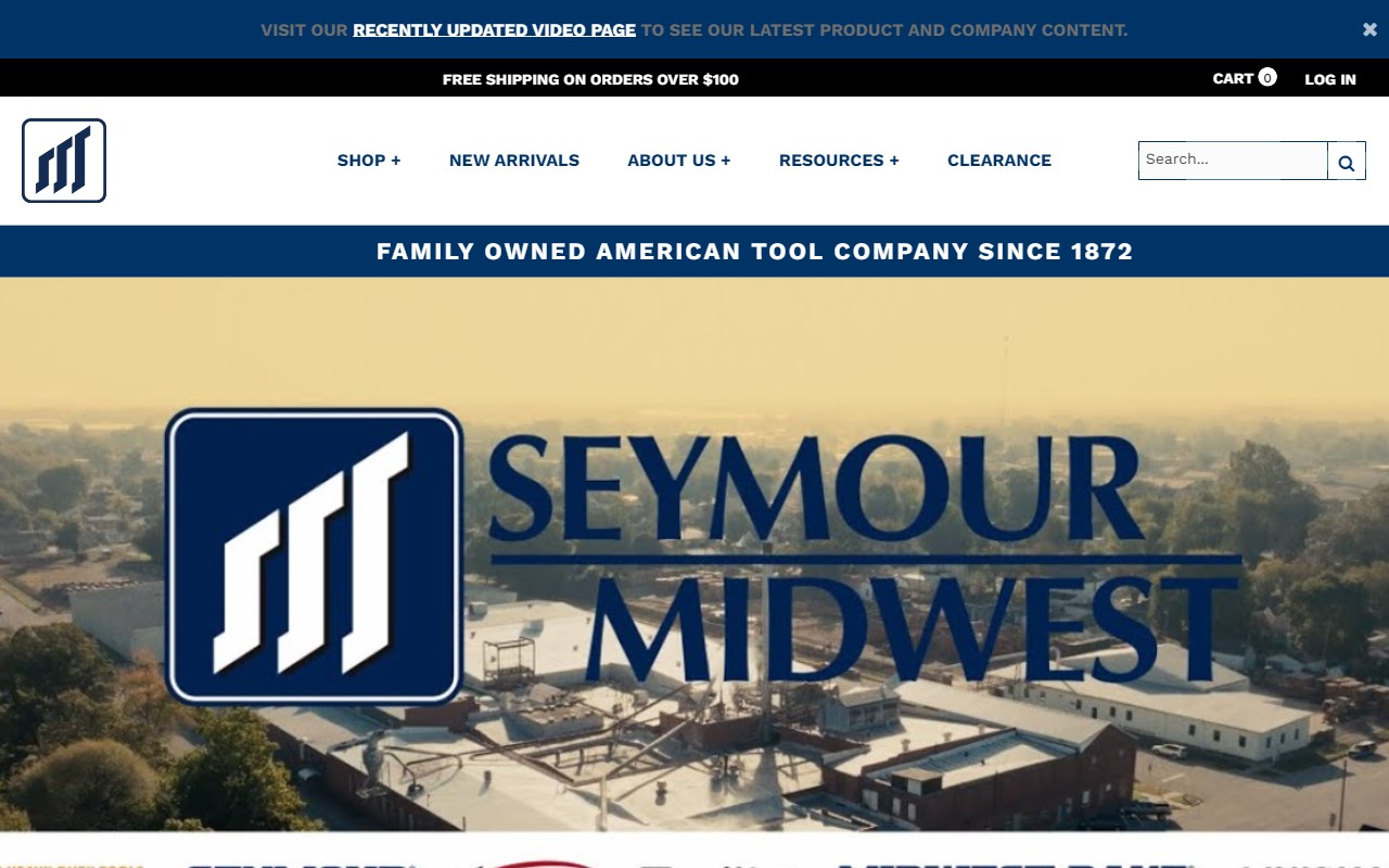 SeymourMidwest.com homepage screenshot