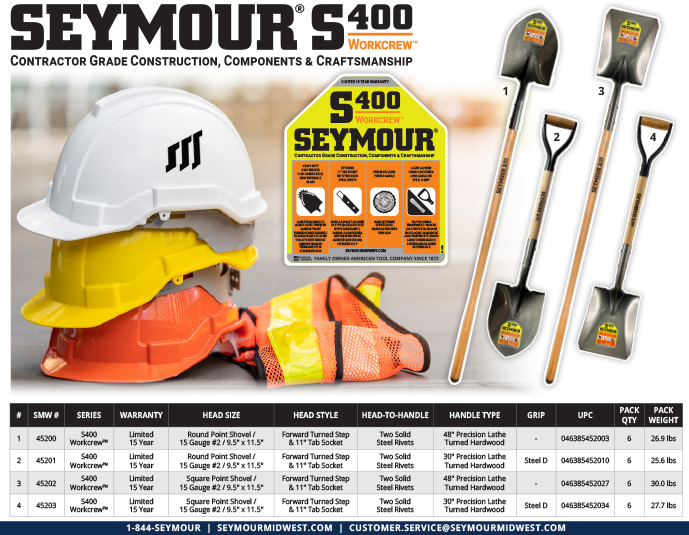 Seymour S400 WorkCrew launch 2020