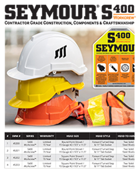 Seymour S400 Workcrew Shovels Flyer Cover